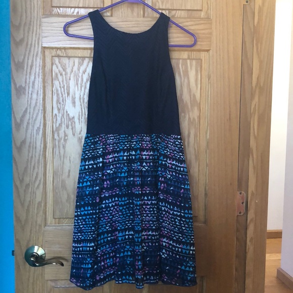 Geometric Pattern Tank Dress - Picture 1 of 4